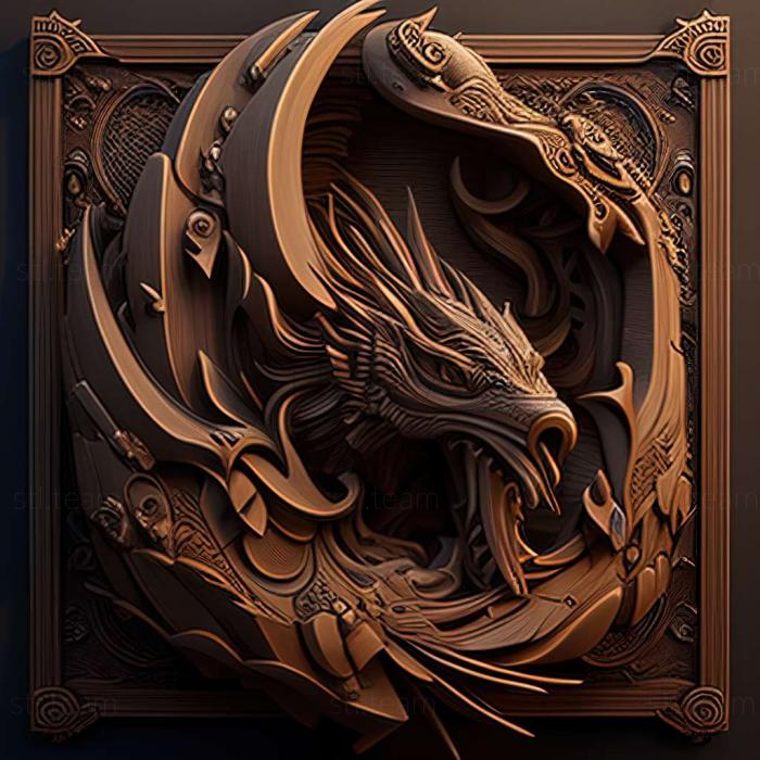 3D модель Гра Dragon Blade Wrath of Fire (STL)